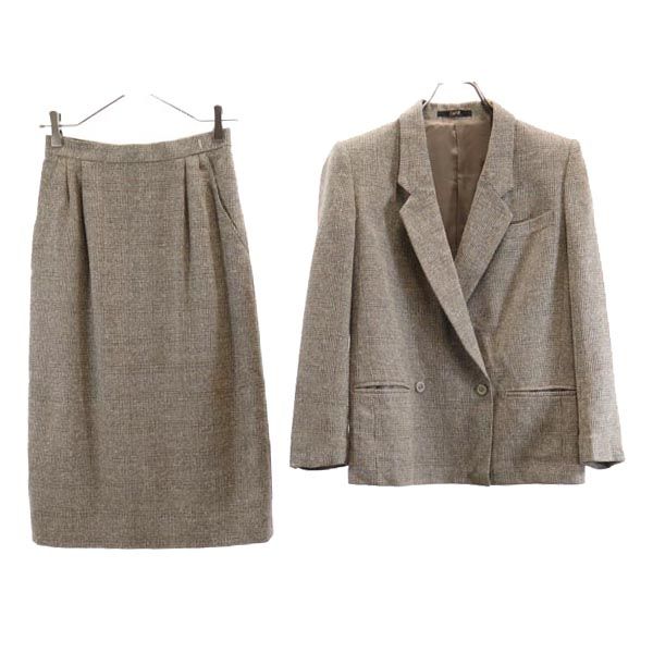 DAKS ダックス カシミヤ混 スカート スーツ M - スーツ DAKS ダックス カシミヤ混 スカート スーツ M - スーツ