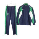 ナイキ ジャージ 上下 セットアップ M140-150 ネイビー系 NIKE スポーツ ロゴ キッズ 【中古】 【231104】 【PD】