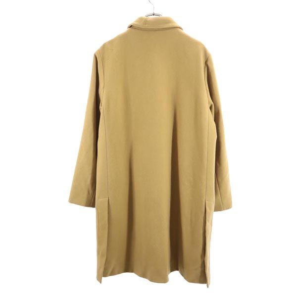 古着 harve benard ハーブベナード ウール ステンカラーコート 14 キャメル ビッグサイズ レディース 【中古】 【PD】