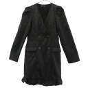 ザラ ドット ダブルブレスト ノーカラージャケット S ブラック ZARA レディース 【中古】 【231210】 【詳細】 裏地が有ります。スペアボタンが1つ付いています。後身頃に若干のキズが有ります。他、特に気になるようなダメージはございません。 コンディションについて Item Spec 詳細スペック ブランド ザラ / ZARA アイテム ダブルブレスト ノーカラージャケット サイズ表記 S 着丈 80.5cm 身幅 42cm 袖丈 58cm 肩幅 34cm 素材 ポリエステル100%他※詳細は画像参照、もしくはお問い合わせお願い致します。 カラー ブラック 商品番号 bof-ttm-30431-whj サイズガイドはこちら ※サイズに関しまして実寸も参考にお願いいたします。(当店でもサイズがわからない商品がありますので実寸サイズのご確認をお願いいたします。) ※状態は当社独自の基準です。 ※素材表記はなるべく写真にて収めていますが、欠損、不明な点があればお問い合わせください。 ※商品は写真のものがすべてとなります。 ※測定値の若干の誤差はご了承ください。 ※モニターの発色によって色が異なって見える場合がございます。 ※「在庫有り」の表示であっても、必ずしも在庫を保証するものではありません。 掲載商品について、他モールとも在庫を共有しております。 完売の場合は、誠にご迷惑をお掛けいたしますが、ご注文をキャンセルさせていただく場合がございます。予めご了承ください。