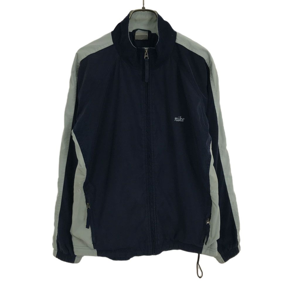 古着 ナイキ NIKE 長袖 ジップジャケット M(8-10) ネイビー キッズ 【中古】 【PD】
