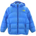 ノースフェイス NDJ91503 アウトドア ダウンジャケット 150 水色系 THE NORTH FACE キッズ 【中古】 【240116】