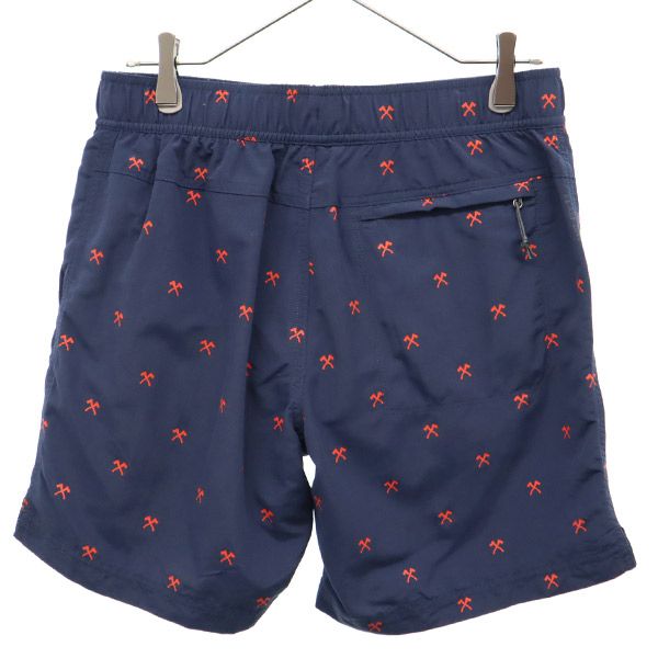 古着 THE NORTH FACE ザノースフェイス NB01901Z プリント スイム パンツ S ネイビー 水着 アウトドア メンズ 【中古】