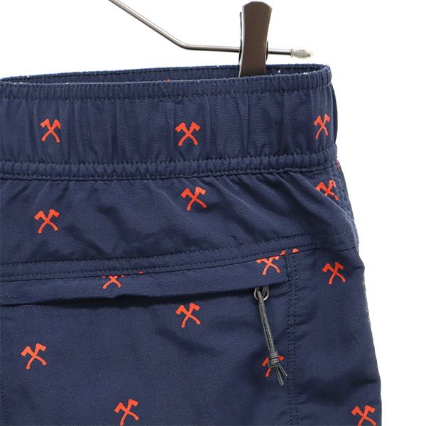 古着 THE NORTH FACE ザノースフェイス NB01901Z プリント スイム パンツ S ネイビー 水着 アウトドア メンズ 【中古】