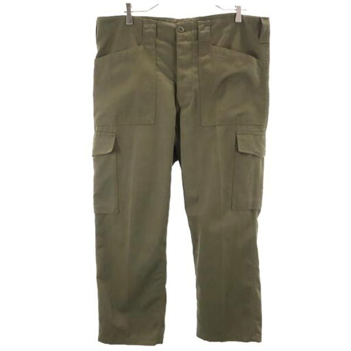 古着 Austrian Army オーストリア軍 ミリタリー カーゴパンツ カーキ ボタンフライ メンズ 【中古】 古着 Austrian Army オーストリア軍 ミリタリー カーゴパンツ カーキ ボタンフライ メンズ 【中古】