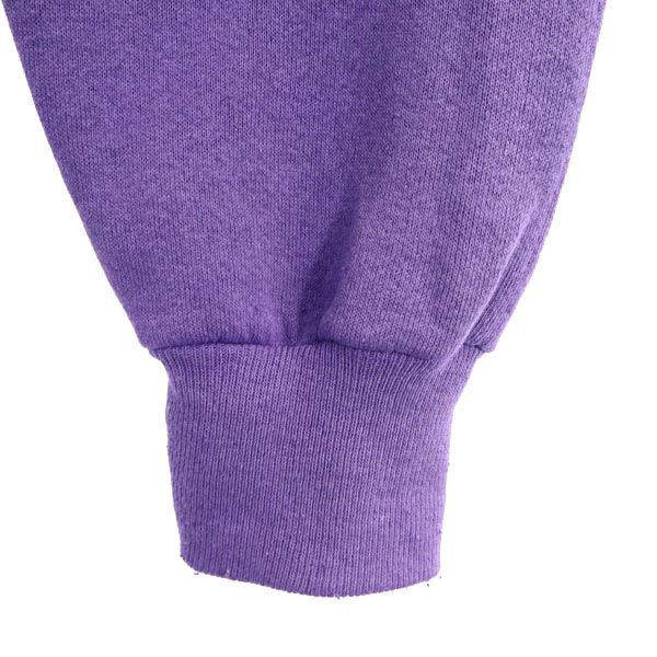 古着 Lee リー 90s オールド USA製 長袖 トレーナー L パープル系 スウェット 裏起毛 メンズ 【中古】 【PD】