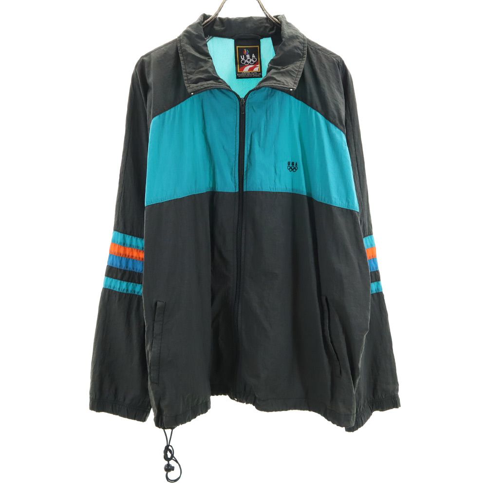 90s USA オリンピック ナイロンジャケット XL ブラック系 メンズ 【詳細】 全体的に着用感があり、首元、袖口、裾に汚れ、裏生地に劣化、剥がれがあります。裏地ハーフメッシュで背中にベンチレーション付きです。 コンディションについて Item Spec 詳細スペック ブランド - / - 年代 90s アイテム ナイロンジャケット サイズ表記 XL参考サイズ：メンズXLサイズ 着丈約73cm身幅約75cm裄丈約97cm 素材 ナイロン100％ カラー ブラック系 商品番号 quc-fre-83360-mhj サイズガイドはこちら ※サイズに関しまして実寸も参考にお願いいたします。(当店でもサイズがわからない商品がありますので実寸サイズのご確認をお願いいたします。) ※状態は当社独自の基準です。 ※素材表記はなるべく写真にて収めていますが、欠損、不明な点があればお問い合わせください。 ※商品は写真のものがすべてとなります。 ※測定値の若干の誤差はご了承ください。 ※モニターの発色によって色が異なって見える場合がございます。 ※「在庫有り」の表示であっても、必ずしも在庫を保証するものではありません。 掲載商品について、他モールとも在庫を共有しております。 完売の場合は、誠にご迷惑をお掛けいたしますが、ご注文をキャンセルさせていただく場合がございます。予めご了承ください。