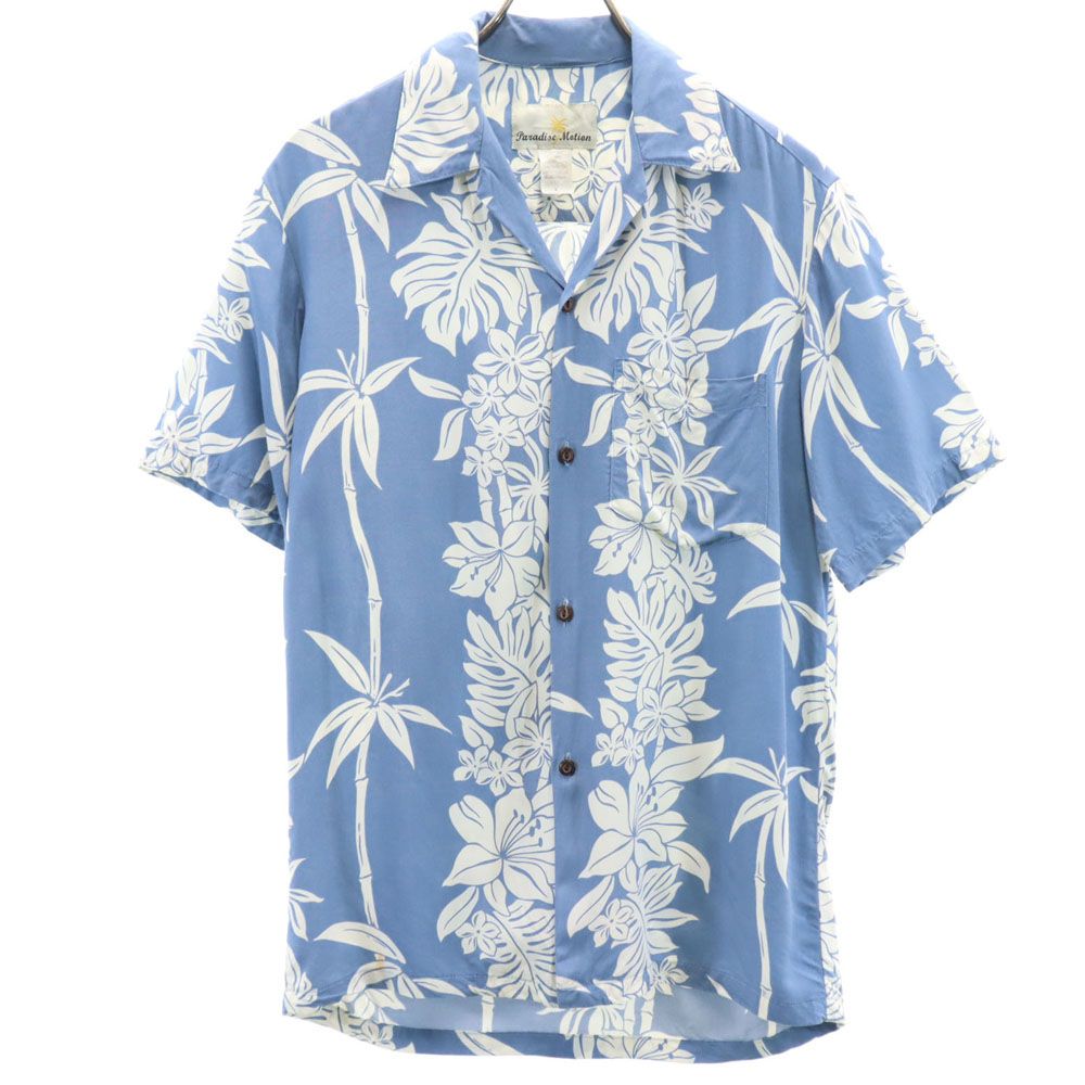 古着 80s 90s Paradise Matian レーヨン アロハシャツ ハワイ製 オールド