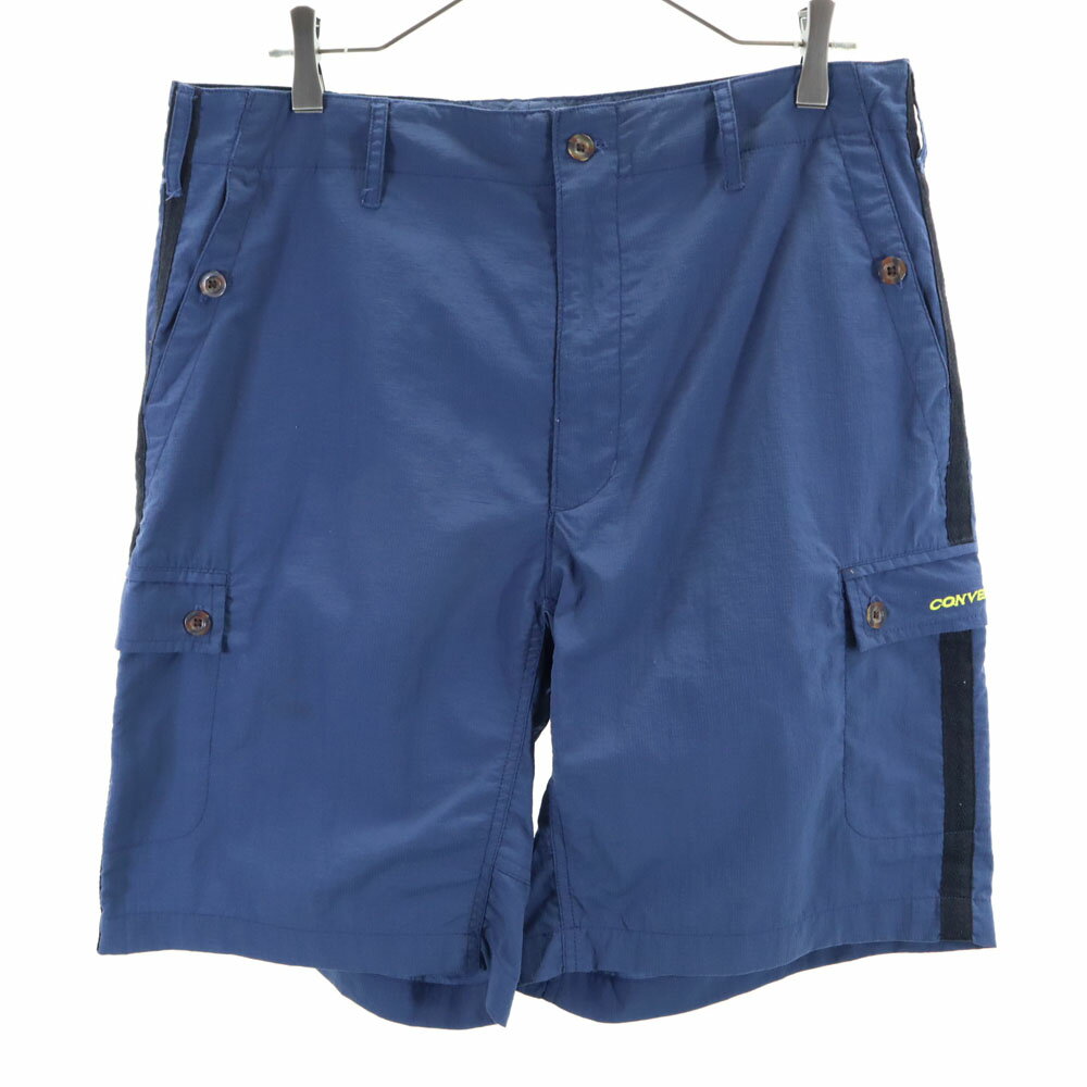 古着 Columbia コロンビア アウトドア カーゴショートパンツ L ネイビー メンズ 【中古】(4)