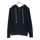 古着 チャンピオン Champion 長袖 ジップパーカー M ネイビー レディース 【中古】 【PD】