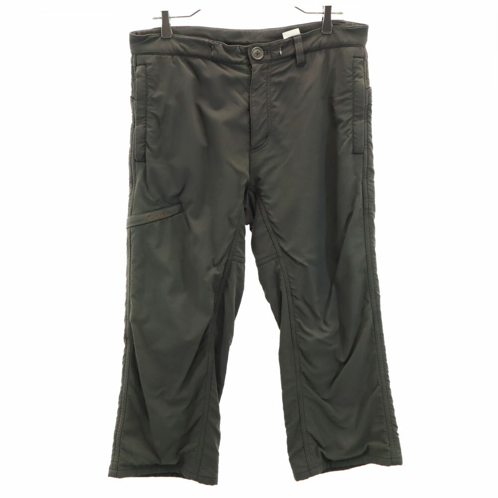 古着 Columbia コロンビア アウトドアパンツ L カーキ クライミング クロップド丈 レディース 【中古】 【PD】