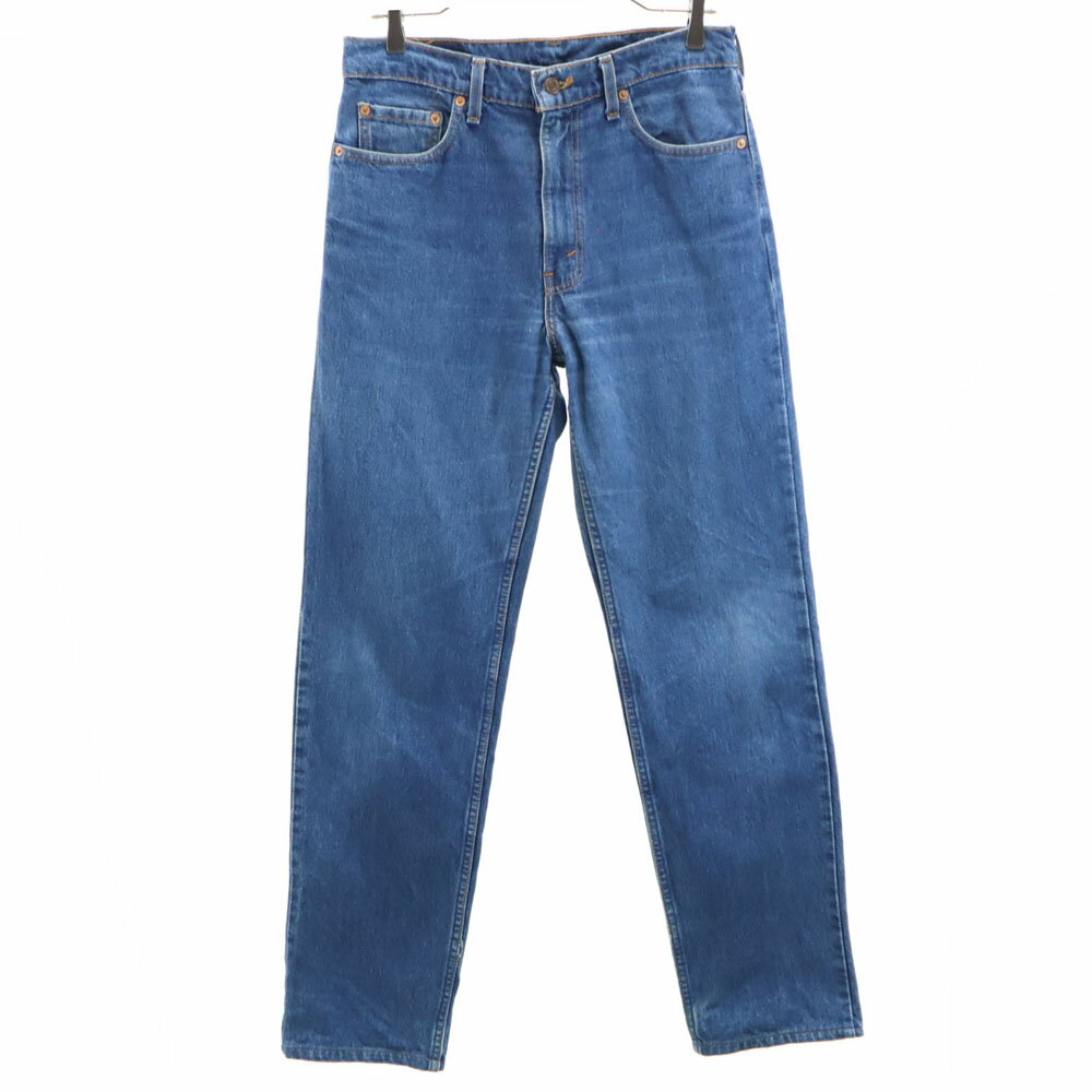 古着 Levi's リーバイス 90s 510 USA製 オールド ストレートデニムパンツ w32 ジーパン メンズ 【中古】