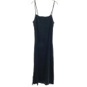 古着 未使用 ザラ ジョインライフ ZARA JOINLIFE ロング キャミワンピース S ブラック タグ付 レディース 【中古】