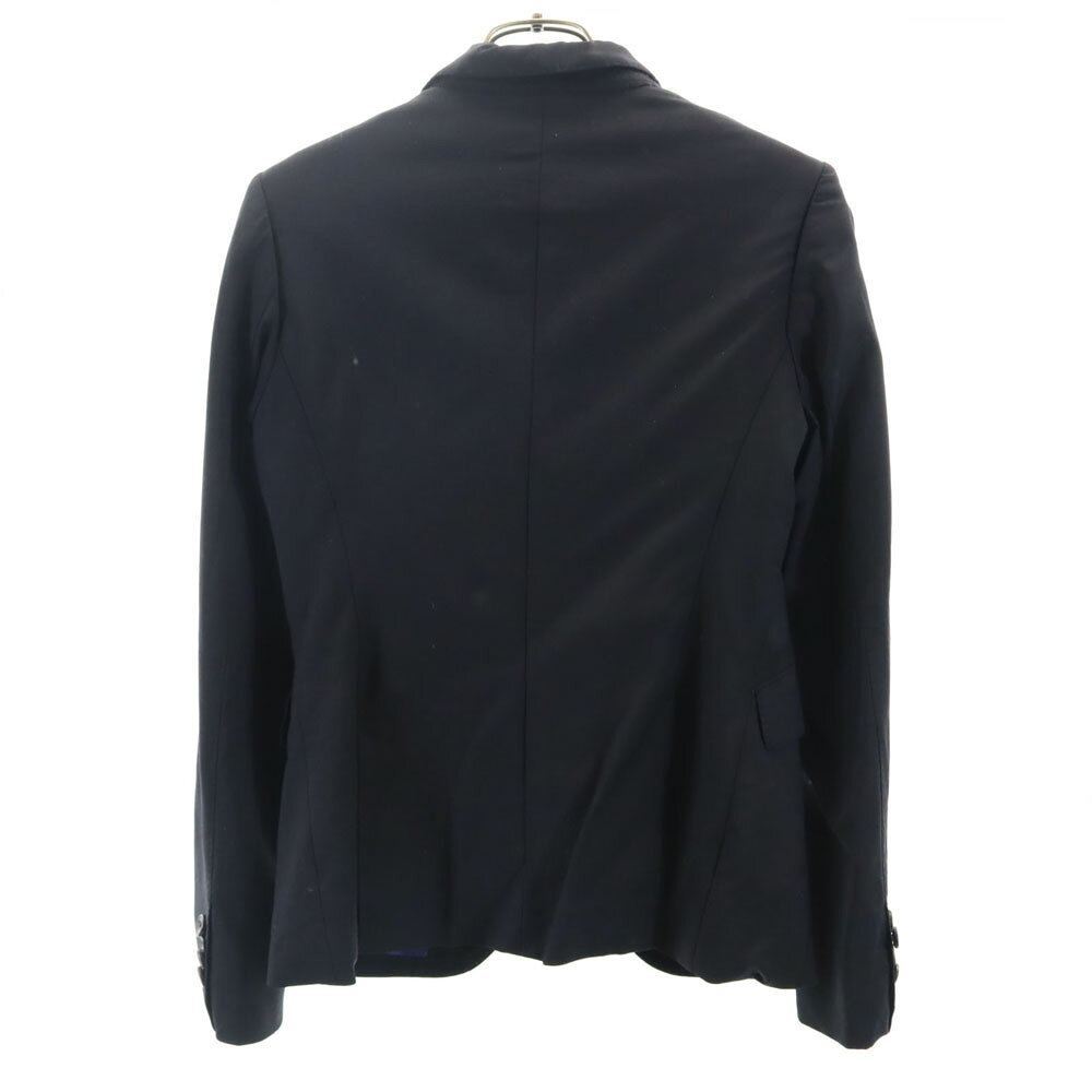 古着 TOMORROWLAND トゥモローランド ウールブレンド テーラードジャケット 38 ブラック レディース 【中古】