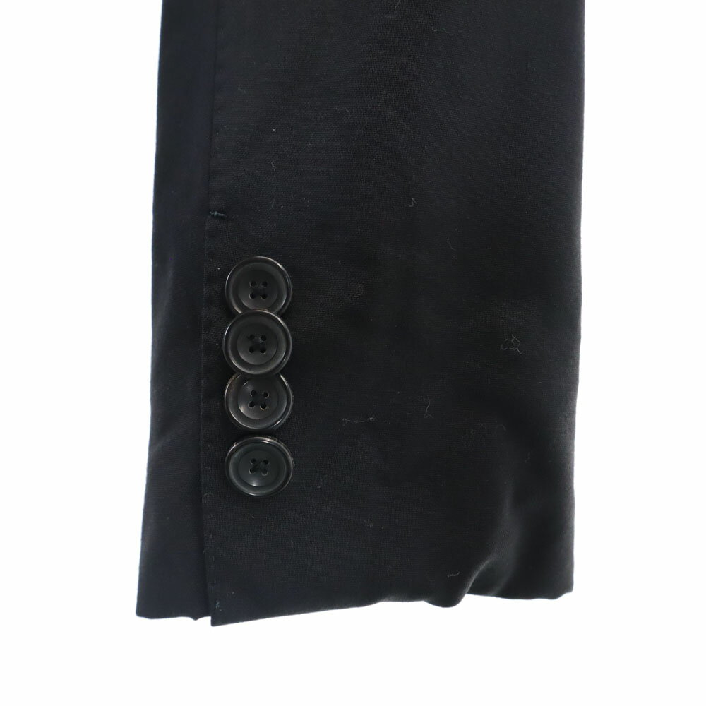 古着 TOMORROWLAND トゥモローランド ウールブレンド テーラードジャケット 38 ブラック レディース 【中古】