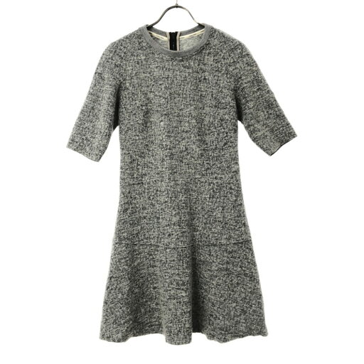 古着 Calvin klein Jeans カルバンクラインジーンズ 半袖 ミニワンピース XS グレー バックジップ レディース 【中古】 【PD】 古着 Calvin klein Jeans カルバンクラインジーンズ 半袖 ミニワンピース XS グレー バックジップ レディース 【中古】 【PD】
