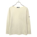 古着 SAINT JAMES セントジェームス フランス製 長袖 バスクシャツ XS ホワイト系 カットソー レディース 【中古】 【PD】