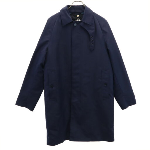 古着 BURBERRY バーバリー ライナー付き ステンカラーコート 46 ネイビー メンズ 【中古】 【PD】 古着 BURBERRY バーバリー ライナー付き ステンカラーコート 46 ネイビー メンズ 【中古】 【PD】
