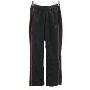 古着 アディダス adidas トレーニング ウインドパンツ L ブラック レディース 【中古】 【PD】