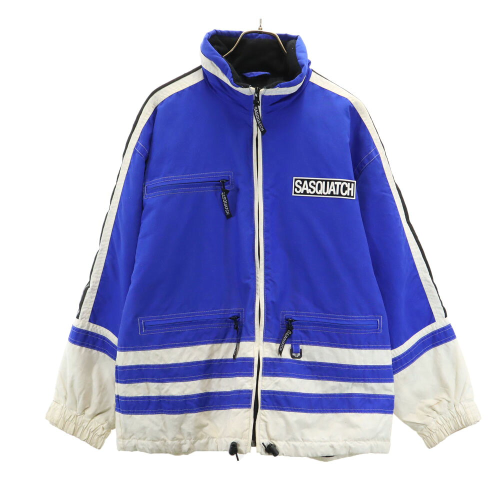 古着 サスクワッチ 中綿ジャケット L ブルー系 メンズ 【中古】