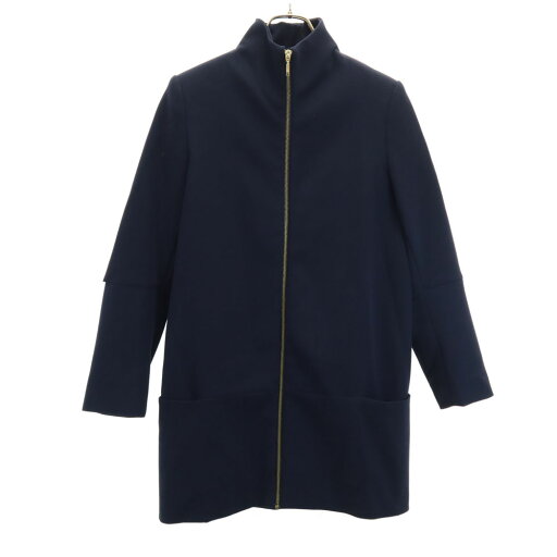 古着 ZARA BASIC ザラベーシック 長袖 コート S ネイビー系 レディース 【中古】 【PD】 古着 ZARA BASIC ザラベーシック 長袖 コート S ネイビー系 レディース 【中古】 【PD】