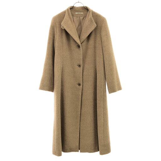 古着 Aquascutum アクアスキュータム 日本製 ウールブレンド ロングコート 9 ベージュ系 裏地付き センターベント レディース 【中古】 古着 Aquascutum アクアスキュータム 日本製 ウールブレンド ロングコート 9 ベージュ系 裏地付き センターベント レディース 【中古】