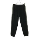 古着 ザラ ZARA ロングジャージパンツ S ブラック×グレー ウエストゴム レディース 【中古】 【PD】