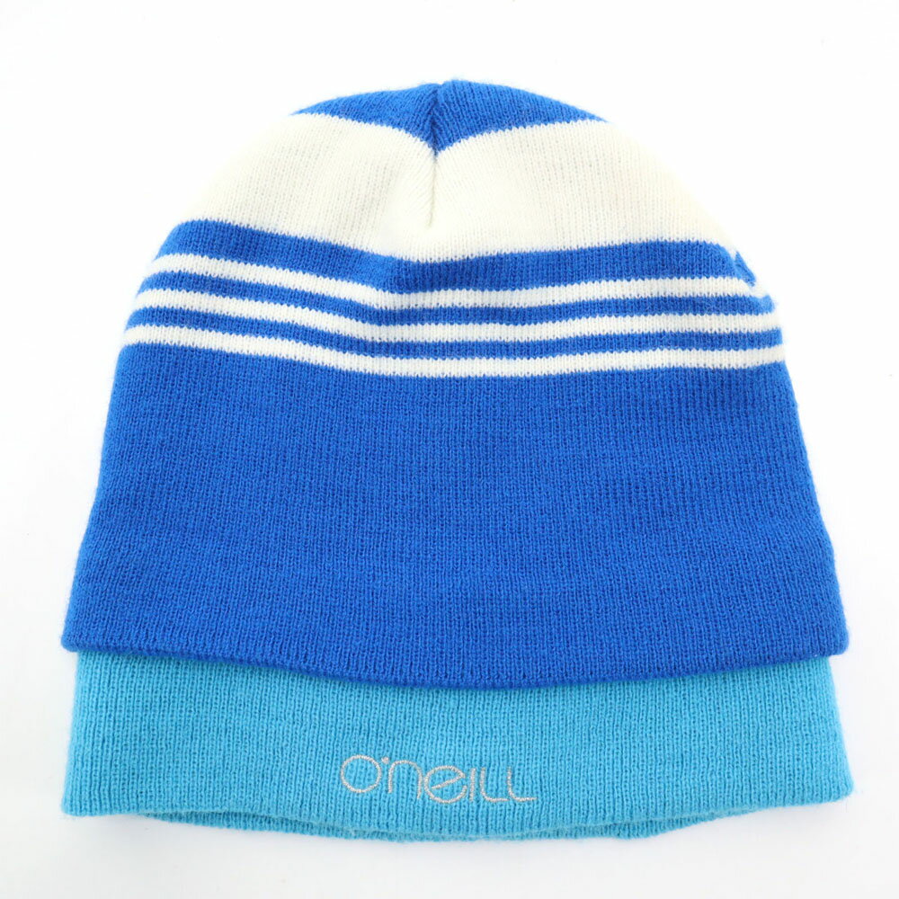 古着 オニール O'NEILL アクリル ニットキャップ F ブルー系 ワッチ ユニセックス レディース 【中古】 【PD】