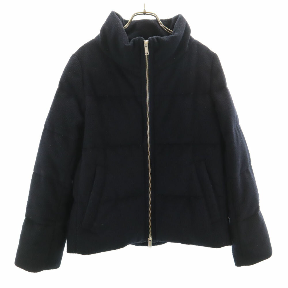 古着 UNITED ARROWS GREEN LABEL RELAXING ユナイテッドアローズ グリーンレーベルリラクシング ダウンジャケット 36 ネイビー レディース 【中古】 【PD】
