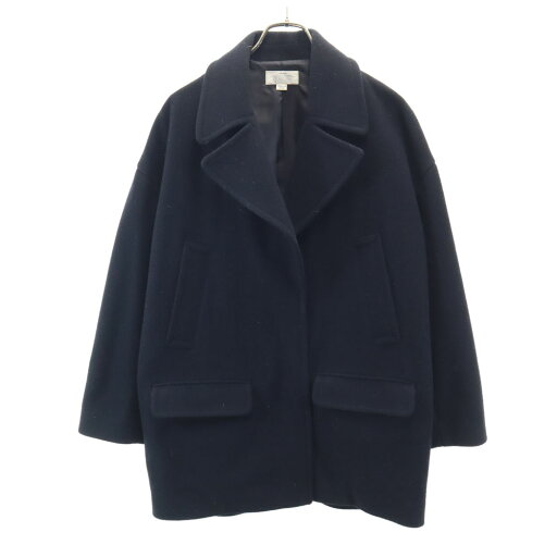 古着 relume JOURNAL STANDARD レリューム ジャーナルスタンダード ウールコート 38 ブラック レディース 【中古】 【PD】 古着 relume JOURNAL STANDARD レリューム ジャーナルスタンダード ウールコート 38 ブラック レディース 【中古】 【PD】