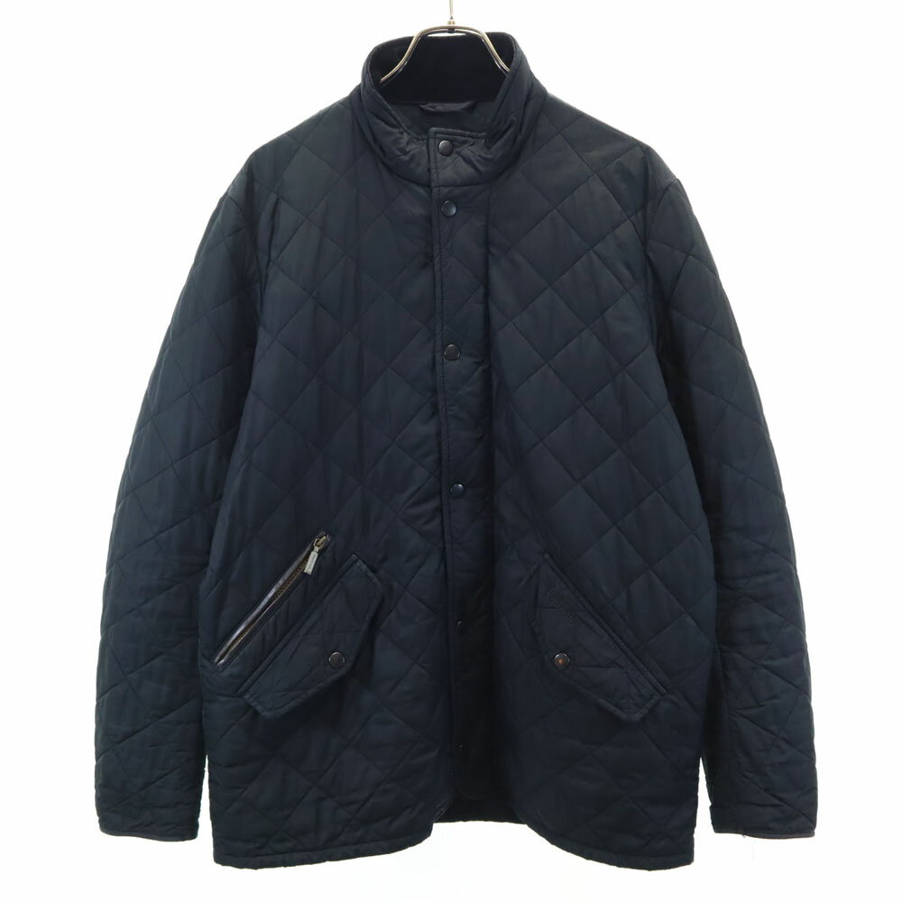 古着 Barbour バブアー キルティングジャケット M 黒 メンズ 【中古】