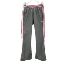 古着 アディダス adidas ウーブン パンツ S グレー レディース 【中古】
