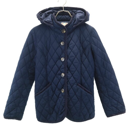 古着 BEAMS HEART ビームスハート キルティングジャケット 0 ネイビー 中綿 レディース 【中古】 【PD】 古着 BEAMS HEART ビームスハート キルティングジャケット 0 ネイビー 中綿 レディース 【中古】 【PD】