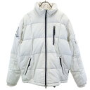 古着 ARMANI JEANS アルマーニジーンズ スノーボード ダウンジャケット 32 白系 スキー レディース 【中古】 【PD】