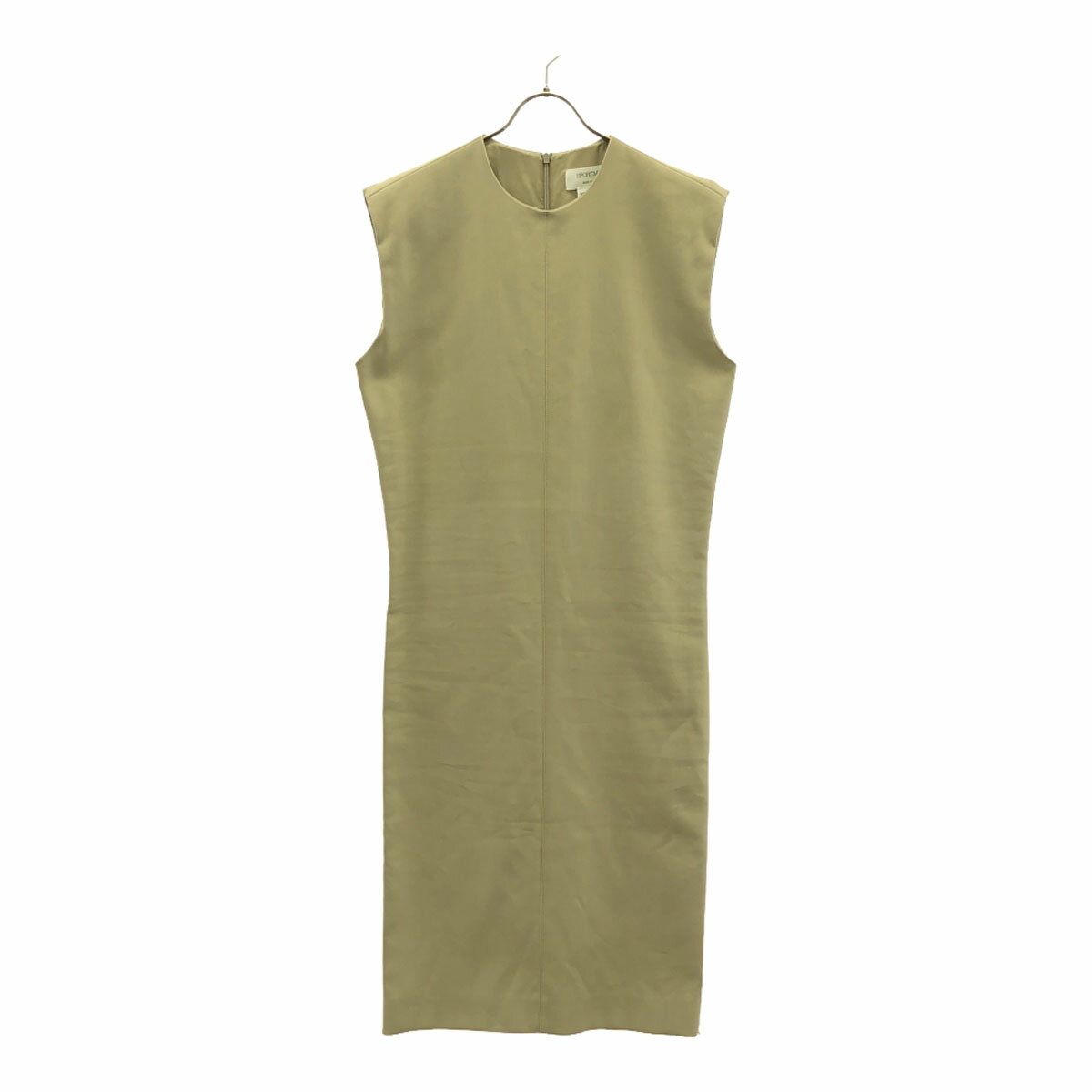 古着 SPORTMAX スポーツマックス イタリア製 ノースリーブ ワンピース 42 ベージュ系 レディース 【中古】 【PD】