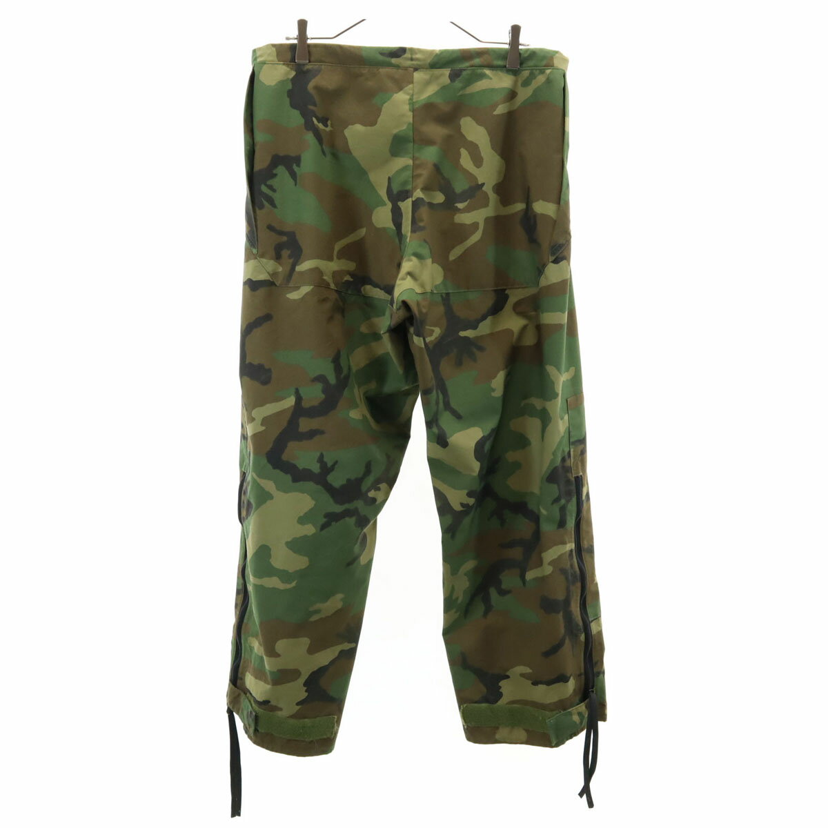 古着 US ARMY アメリカ軍 90s ゴアテックス オールド ウッドランドカモ ミリタリーパンツ M カーキ 迷彩 メンズ 【中古】
