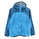 古着 mont-bell モンベル サンダーパス ジャケット M 水色 アウトドア 収納袋付き レディース 【中古】 【PD】(4)
