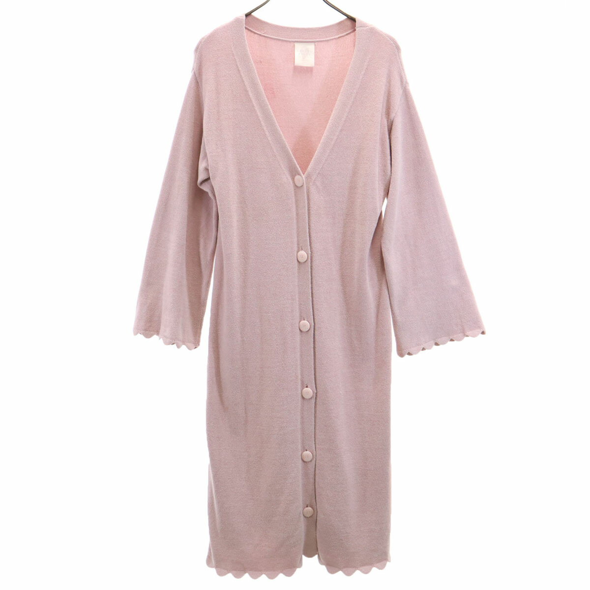 古着 gelato pique ジェラートピケ 長袖 ルームウェア F ピンク ふわもこ レディース 【中古】 【PD】