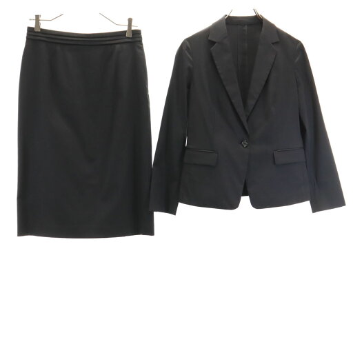 古着 GREEN LABEL RELAXING UNITED ARROWS グリーンレーベルリラクシング ユナイテッドアローズ スカートスーツ 上下 セットアップ 38/40 ブラック レディース 【中古】 【PD】 古着 GREEN LABEL RELAXING UNITED ARROWS グリーンレーベルリラクシング ユナイテッドアローズ スカートスーツ 上下 セットアップ 38/40 ブラック レディース 【中古】 【PD】