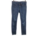古着 LE JEAN DE MARITHE + FRANCOIS GIRBAUD ルジャンドゥ マリテフランソワジルボー 日本製 スキニーデニムパンツ M ウォッシュブルー ジーンズ レディース 【中古】(4)