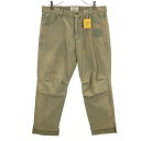 古着 未使用 masterkey マスターキー 日本製 ナノミスト加工 SIR パンツ 2 カーキ メンズ 【中古】 【PD】