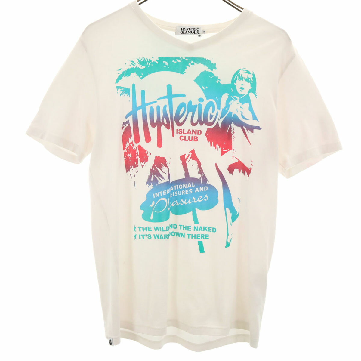 HYSTERIC GLAMOUR ホワイト Vネック Tシャツ 楽天市場】ヒステリックグラマー tシャツ vネックの通販