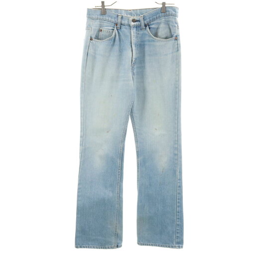 古着 Levi's リーバイス 80s オレンジタブ ヴィンテージ 517 ブーツカット デニムパンツ W32 アイスブルー ジーンズ メンズ 【中古】 古着 Levi's リーバイス 80s オレンジタブ ヴィンテージ 517 ブーツカット デニムパンツ W32 アイスブルー ジーンズ メンズ 【中古】