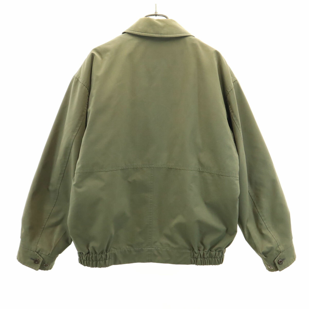 古着 Burberrys バーバリーズ 90s オールド 長袖 ブルゾン L オリーブ系 ジャケット 中綿ライナー付き メンズ 【中古】