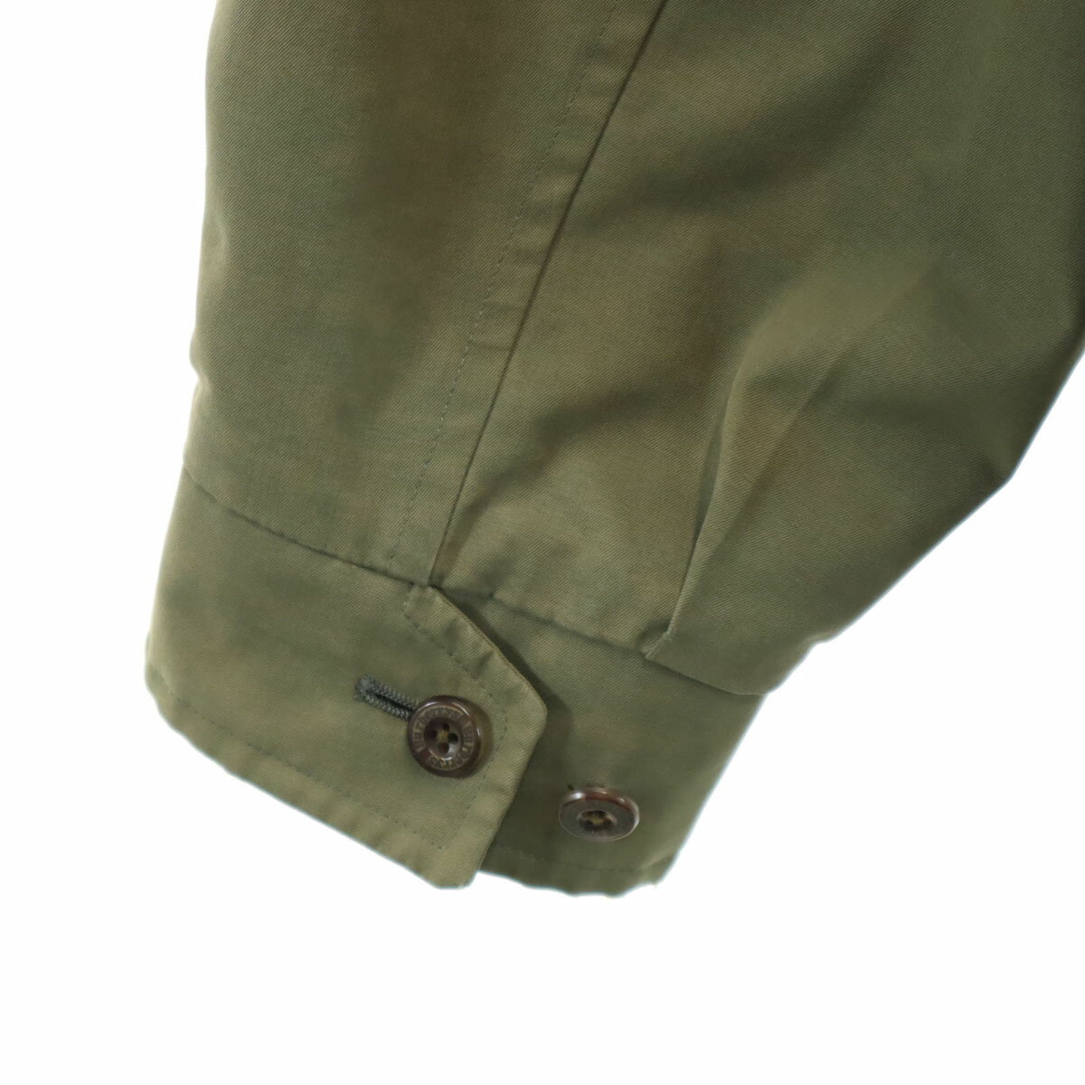 古着 Burberrys バーバリーズ 90s オールド 長袖 ブルゾン L オリーブ系 ジャケット 中綿ライナー付き メンズ 【中古】