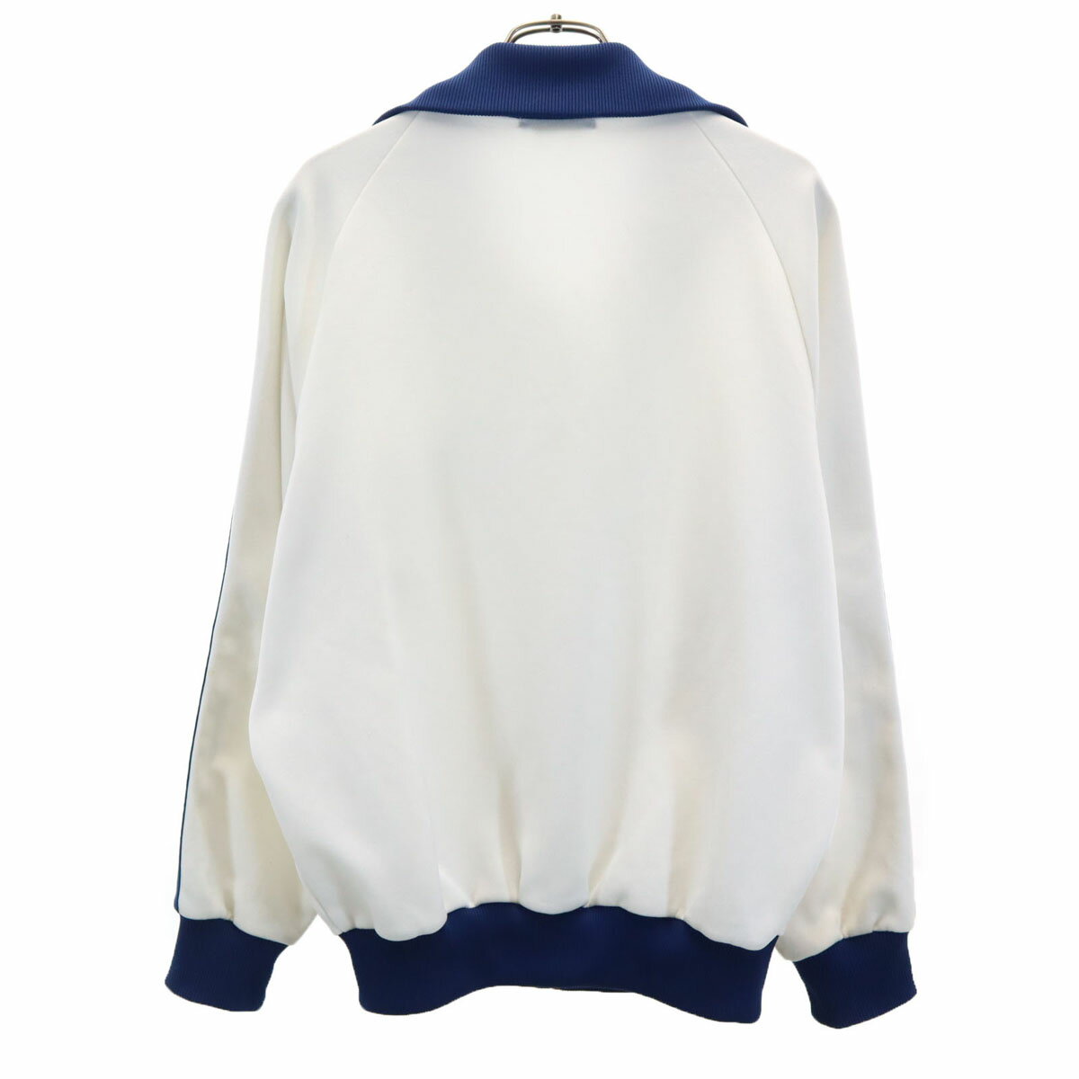 古着 adidas アディダス 70s 80s ヴィンテージ トラックジャケット 4 白系 デサント ジャージ メンズ 【中古】