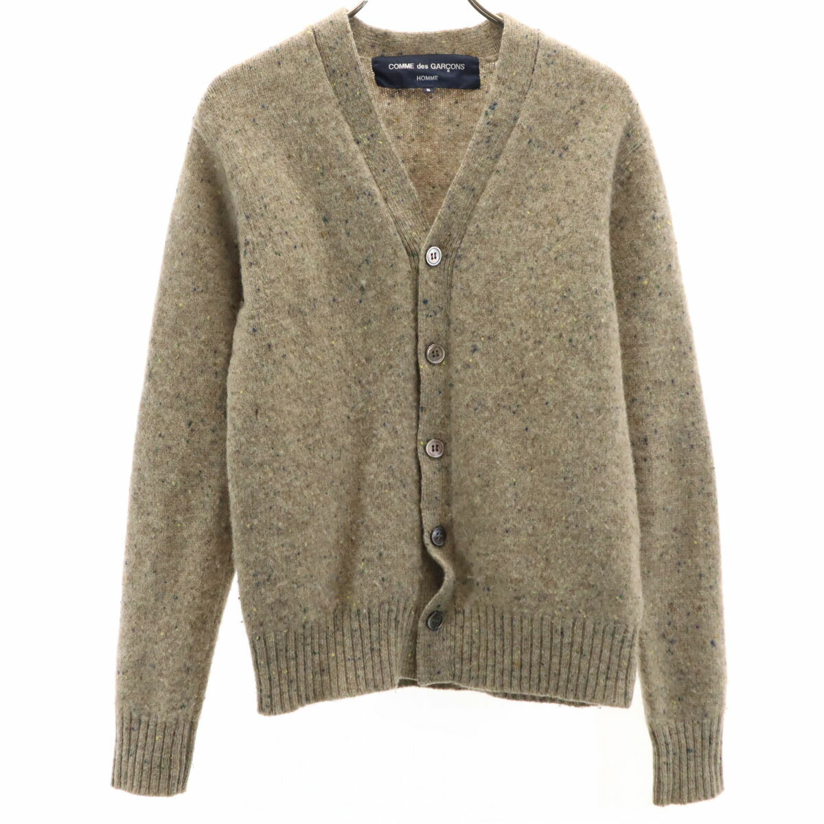 トリココムデギャルソン　グレーニットアウター コムデギャルソン オムCOMME des GARCONS HOMME フロントパッチ