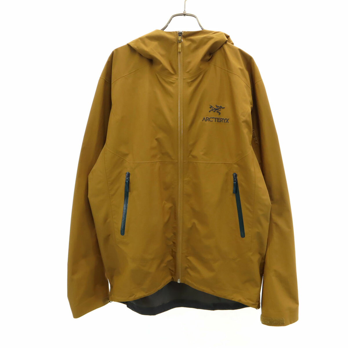 古着 ARC'TERYX アークテリクス ゼータジャケット ウインドブレーカー S カーキイエロー アウトドア メンズ 【中古】