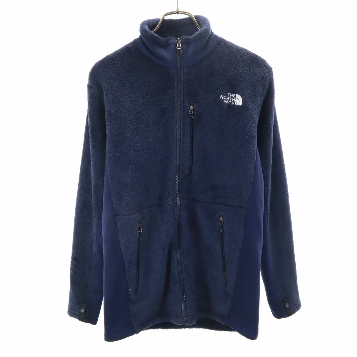 古着 THE NORTH FACE ノースフェイス フリースジャケット M ネイビー NA61206 アウトドア メンズ 【中古】