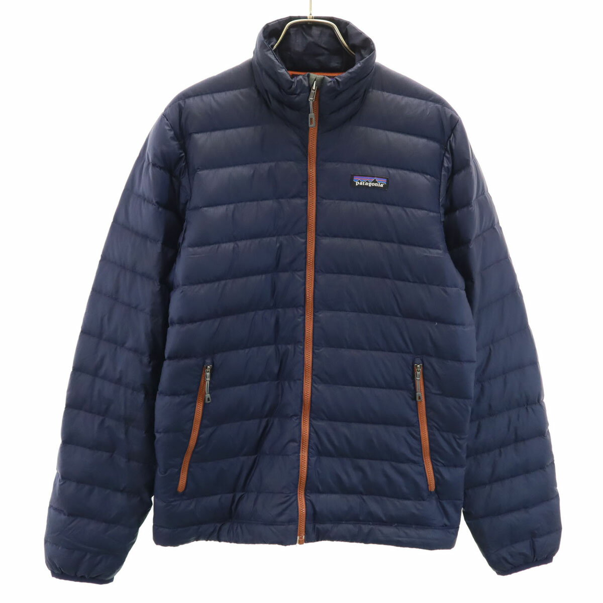 古着 patagonia パタゴニア ダウンジャケット XS ネイビー アウトドア STY84674 ...